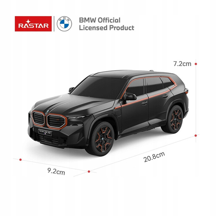Радіокерована модель автомобіля BMW XM від Rastar (ліцензійна копія) — ідеальний подарунок