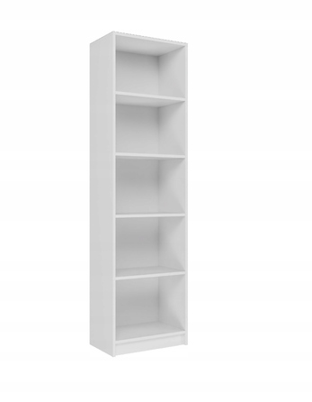 Стелаж TopEshop 50 см x 182 см x 30 см, білий
