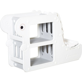 Стелаж Mealux Dinosaur White (арт. KD-E082 White)