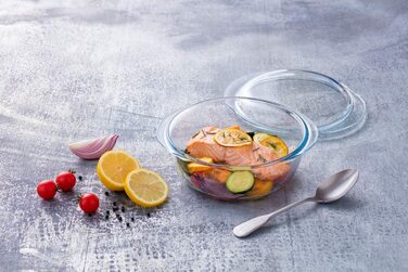Набір жароміцних сковорідок Pyrex з боросилікатного скла, 3 предмети