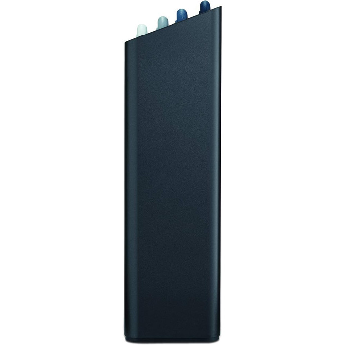 Набір дощок для нарізання Joseph Joseph Folio Graphite (4 шт.) 35.7x26.2 см - Синьо-графітові, з кейсом для зберігання