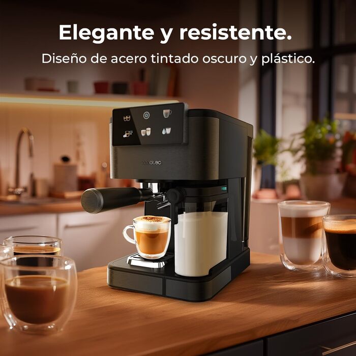 Еспресо-машина Cecotec Power Espresso 20: еспресо, капучіно, холодний кофе, 20 Bar, професійна якість