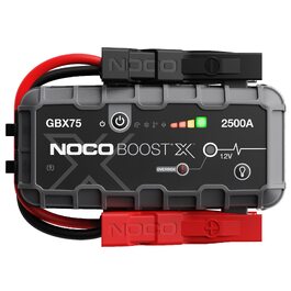 Бустер для автомобіля NOCO Boost X GBX75: Пусковий пристрій 2500A 12V Lithium Powerbank для бензинових двигунів до 8.5L та дизельних до 6.5L