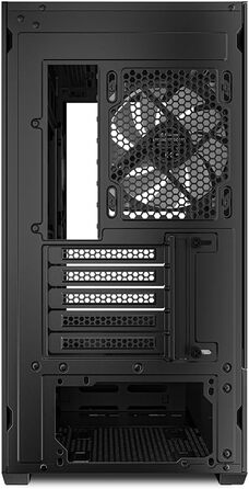 Корпус для ПК Sharkoon MK6 RGB Micro-ATX чорний