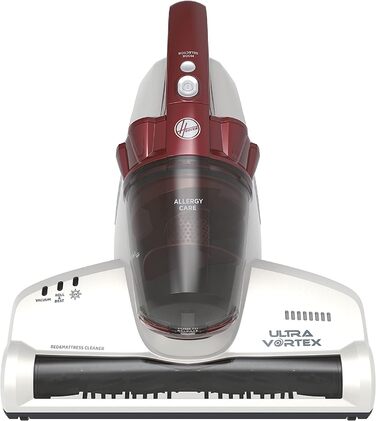 Пилосос Hoover Ultra Vortex з UV-ліхтарем для матраців і м'яких меблів, 3-в-1, проти пилових кліщів та алергенів, гігієнічне очищення для алергіків