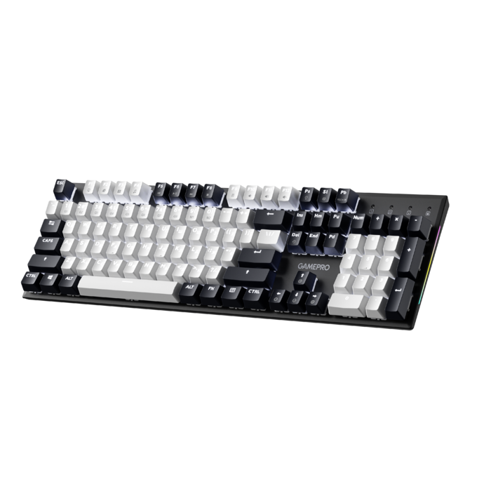 Дротова механічна клавіатура GamePro Genesis Metallic (MK144B) 100% Red switches
