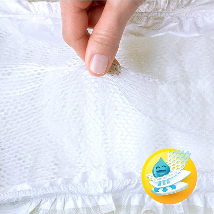 Підгузки Pampers New Baby Newborn розмір 1 (2-5 кг), упаковка з 4 пачок по 23 шт, всього 92 шт