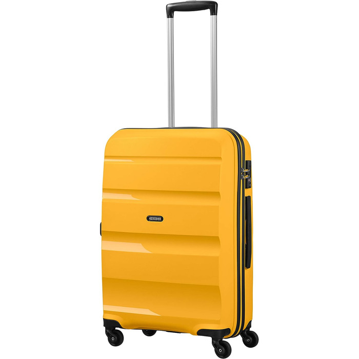 Валіза American Tourister Bon Air Spinner жовта, розмір M, 66 см, 57.5 л, ручна поклажа