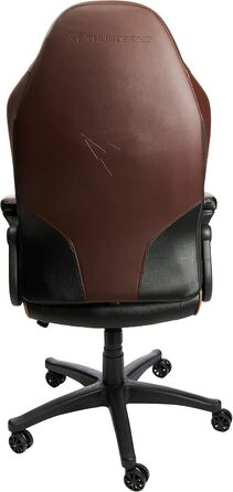Ігрове крісло ThunderX3 BC1 BOSS, ергономічне, регульована спинка, офісне крісло для геймерів, карбоновий дизайн, чорний/коричневий