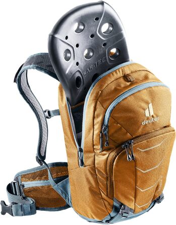 Дитячий рюкзак Deuter Attack 8 Jr з протектором, 8 л, кориця-блакитний, унісекс