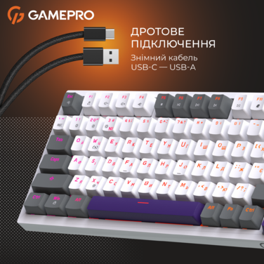 Механічна клавіатура GamePro Genesis Warden (MK160P)