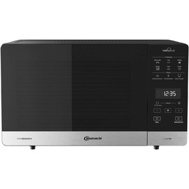 Мікрохвильова піч Bauknecht MW 59 MB, 25 л, 800 Вт, з кварцовим грилем 900 Вт, 3D-система, автоматичні програми, настільна, чорна