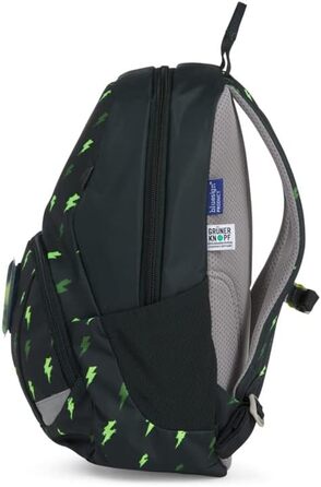 Дитячий рюкзак ergobag Ease Large 10 л, легкий, чорний, для школи та дитсадка