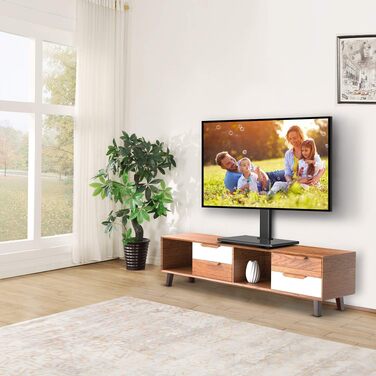 Настінне кріплення для телевізора AM Alphamount поворотне, 24-60 дюймів, LED/OLED/LCD, до 45 кг, VESA 400x400 мм, регульована висота