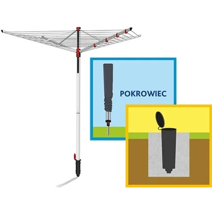 Сушарка для білизни Vileda Sun Lift Compact 40