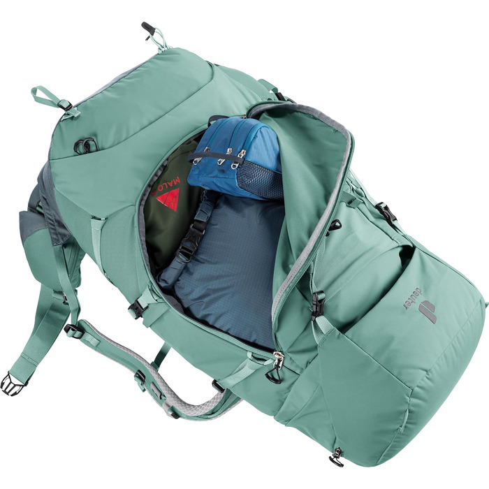 Жіночий трекінговий рюкзак deuter Aircontact Core 45+10 SL, 45+10 л, нефрит-графіт, модель 2024