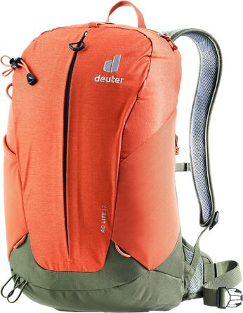 Унісекс туристичний рюкзак Deuter AC Lite 17 л, паприка-хакі