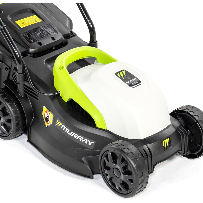 Електричний газонокосарка Murray LE320E 2-в-1: 1200W, ширина 32 см, об'єм травоспікача 27 л, для малих газонів, з ергономічною ручкою та захистом від перевантаження