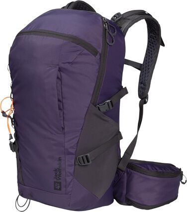 Рюкзак Jack Wolfskin Cyrox Shape 25 л унісекс для туризму, універсальний розмір, темно-фіолетовий