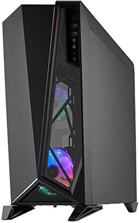 Корпус для ПК Corsair SPEC-OMEGA RGB (Mid-Tower ATX, загартоване скло, чорний)