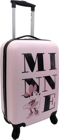 Дитячий жорсткий валізний тролей на 4 колесах Undercover Minnie Mouse 21x56x35 см, 36 л, ручна поклажа