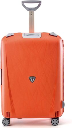 Велика валіза на колесах RONCATO Light 4 ролики, помаранчева