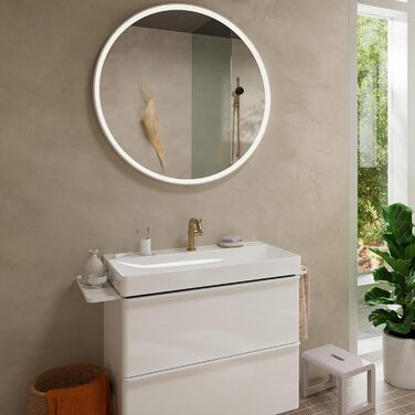 Змішувач для ванної кімнати Hansgrohe Tecturis S Fine з Push-Open, CoolStart, EcoSmart+ (Brushed Bronze, 110mm)