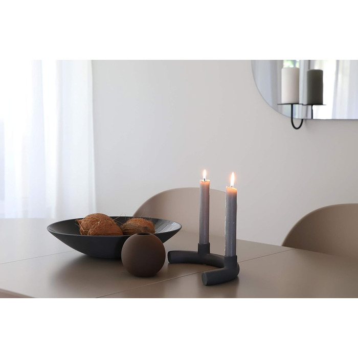 Ваза Cooee Design Ball з порцеляни, 10 см, чорна (HI-028-02-BK) - ручна робота