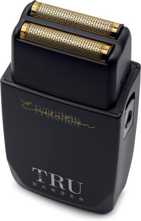 Електрична бритва TRU BARBER Evolution 9000 об/хв для чоловіків, професійний фольговий шейвер для бороди та голови, 0 мм тример