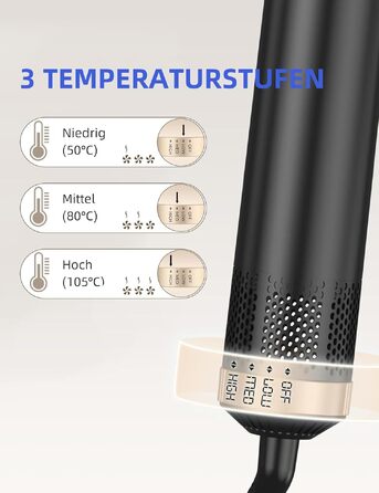 Airstyler 5 в 1 з автоматичним завивачем та насадкою-щіткою для об'єму, локонів та вирівнювання волосся (EU)