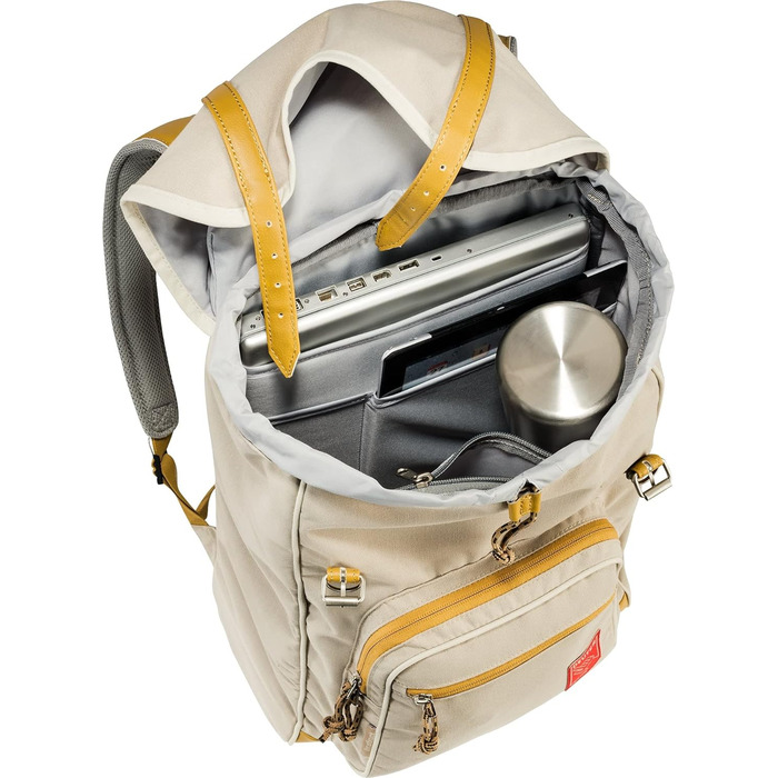 Рюкзак Deuter Innsbruck Vintage 22 л, пісочно-карамельний, міський