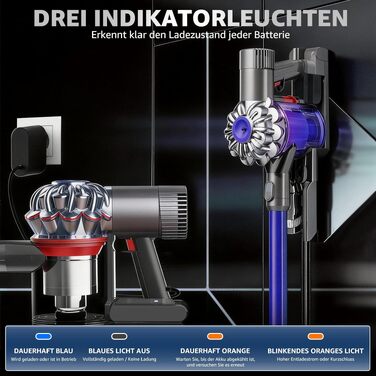 Акумулятор для пилососа Dyson Absolute/Animal/Motorhead/Fluffy SV10 (V6) з 5 фільтрами та гвинтами
