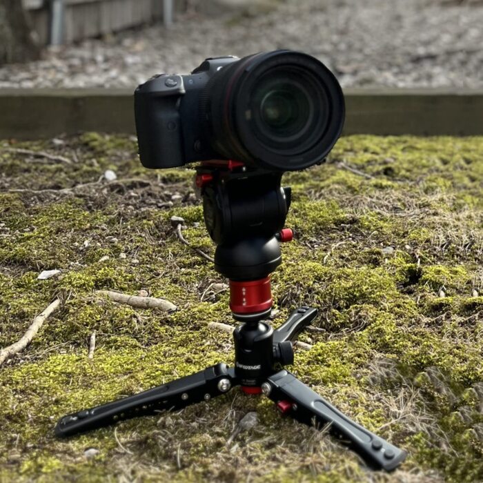 Міні-штатив IFOOTAGE Cobra 3 Base для монопода Cobra 2, стіловий, поворотна голівка 360°, швидкознімна платформа, вантажопідйомність 8 кг