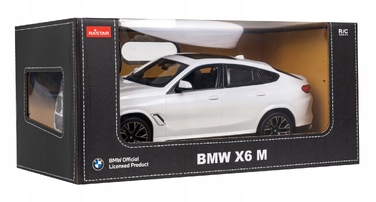 Радіокерована модель автомобіля BMW X6 M 1:14 Rastar, білий