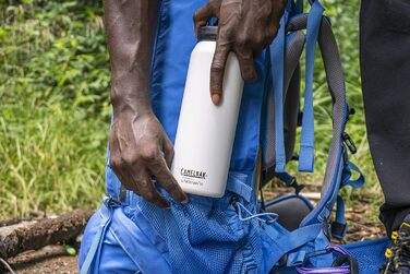 Пляшка для води CAMELBAK Eddy+ Lifestraw 1 л, біла, універсальна, для дорослих та дітей
