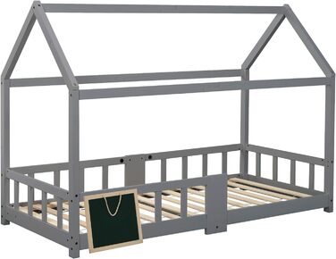 Дитяче ліжко Merax 90x200 см, дерев'яне, для дітей