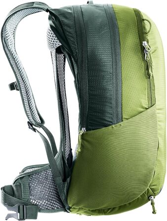 Рюкзак для велосипеда Deuter Race Air 14+3 л, Meadow-ivy, вентиляція спини