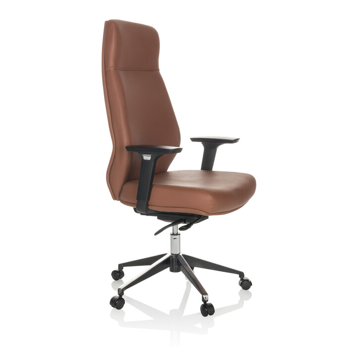 Офісне крісло / крісло керівника VITORO ECO штучна шкіра коричневий hjh OFFICE