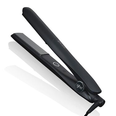 ghd gold – професійний випрямляч для волосся, 185°C, двозонна технологія, для випрямлення, завивки та хвиль, чорний, стара упаковка