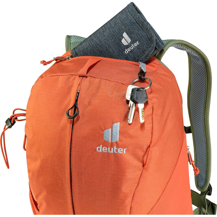Унісекс туристичний рюкзак Deuter AC Lite 17 л, паприка-хакі