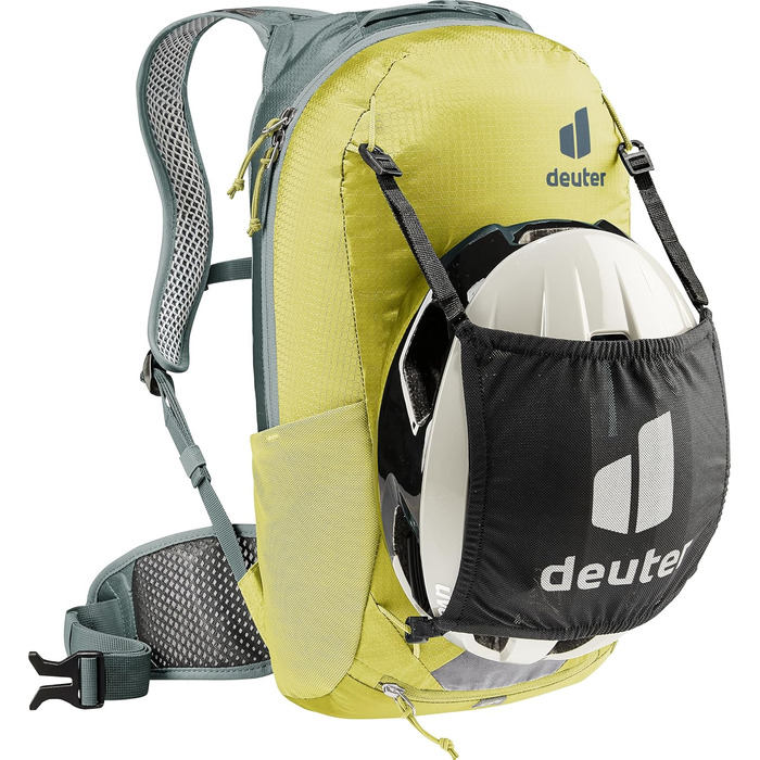 Велосипедний рюкзак Deuter Race 12, 12 л, зелений (Sprout-ivy), легкий, спортивний