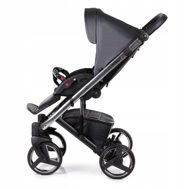 Дитячий візок EMJOT NERI COBALT FLEUR 2в1 — багатофункціональний