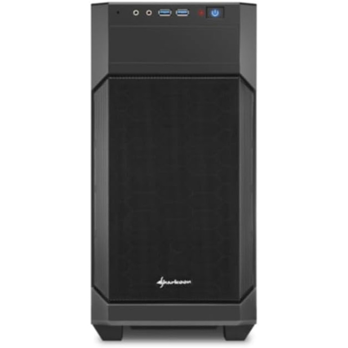 Корпус для ПК Sharkoon V1000 чорний, металевий, ATX, геймерський