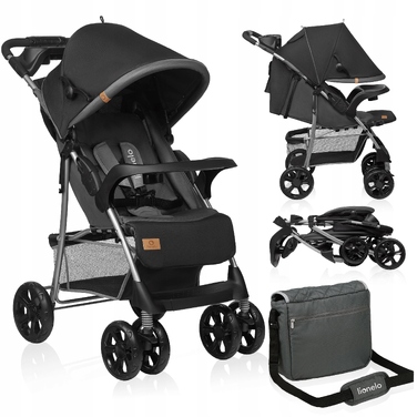 Дитячий візок Lionelo Emma Plus, колір Grey Dove