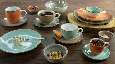 Набір посуду CreaTable Vintage Nature, капучино, 8 предметів, 200 мл