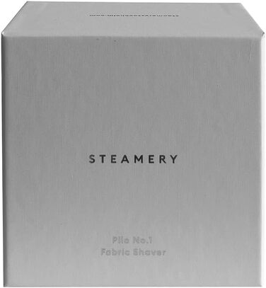 Електричний машинка для видалення катишків Steamery Pilo 1, акумуляторна, USB зарядка, сіра, для одягу та текстилю
