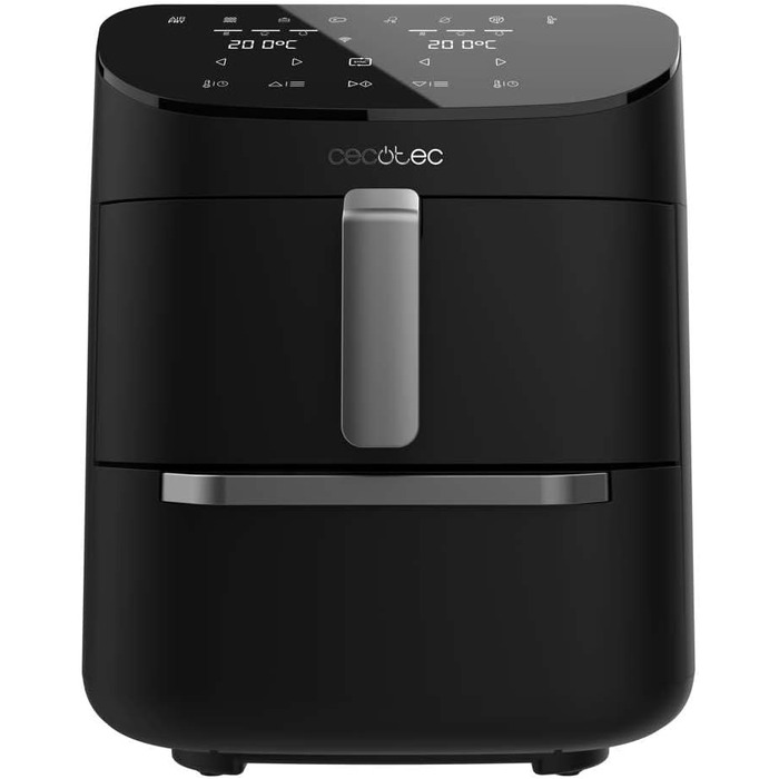 Аерофритюрниця, духовка та гриль Cecotec Cecofry FoodCourt 11000 Connected 11 л, 1850 Вт, 3-в-1, 8 програм, керування через Wi-Fi та додаток, 40-230°C