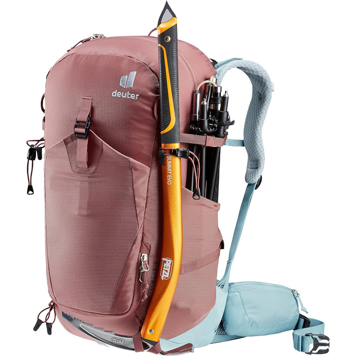 Жіночий туристичний рюкзак Deuter Trail Pro 31 SL Caspia-dusk для альпінізму та походів