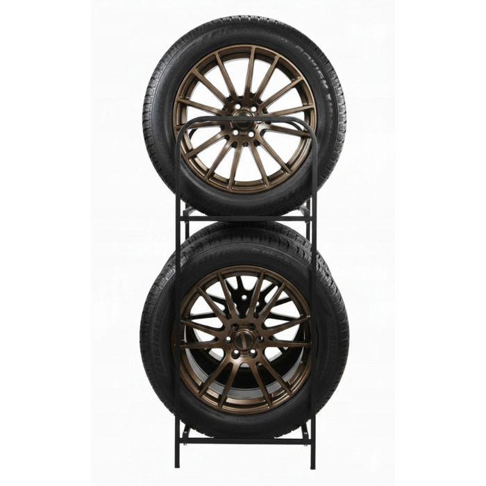Сталевий стійка для шин Woodpecker 4x255 см, порошкове фарбування