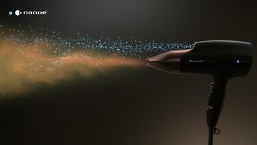 Фен для волосся Panasonic EH-NA7M-P825 nanoe з концентратором, 1600 Вт, рожево-золотий